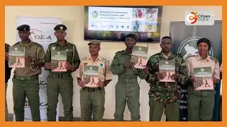Community rangers recognised for crucial role in wildlife conservation