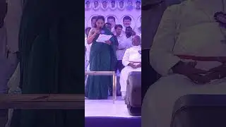 Hon'ble TRS MLC Smt. Kavithakka at Dalit Christian Sammelan.(3)