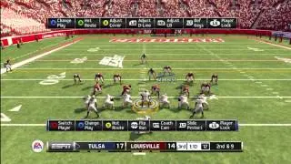 NCAA Football 13 ranked game against top 100 player