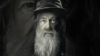 Viral Drawing! Gandalf The Grey#trending#gandalf #trendingshorts#youtubeshorts#viralshorts#viral#art