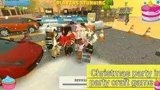 Christmas party in party carft game 
