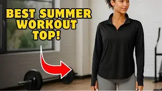 Best Lightweight Workout Top for Summer 2025 | Pink Spark Half Zip Review + Try-On!
