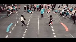 SERFO 2024 Longsword Finals -  Ross Woomer vs Jacob Baughn #HEMA