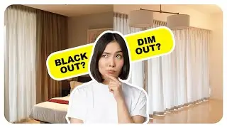 How to differentiate a Blackout and Dim-out fabric