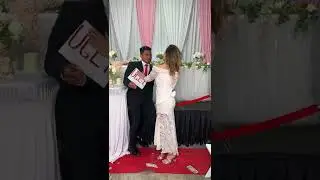 Rude groom gets taught a lesson  #shorts