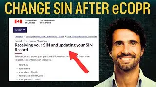 How To Change SIN After eCOPR (2025)