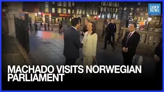 Nobel Laureate Machado visits Norwegian Parliament in Oslo | Dawn News English