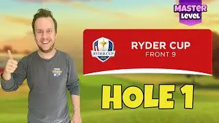 QR-лунка 1, EAGLE - RYDER CUP FRONT 9, *Руководство по столкновению гольфистов*