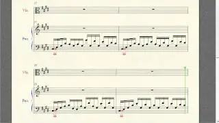 Wrestling Piano Theme Sheet Music - 