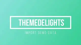 [PrestaShop] - Import Elementor Demo Content - ThemeDelights
