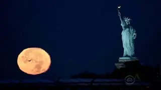 Supermoon reappearing Monday night