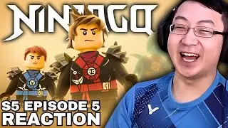 ARRIVED AT CLOUD KINGDOM!! | FIRST TIME WATCHING LEGO NINJAGO S5 EPISODE 5 REACTION