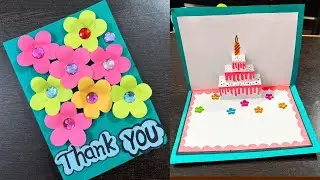 Grand Parents Day Greeting Card/Thank you Card Making Idea/Grandparents Day Card/Birthday Card