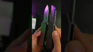 Which Titanium EDC you choosing? #relaxingproducts #knife #unbox #edc @bigidesign