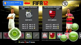 FIFA 12 MOBILE OFFLINE PARA ANDROID PS3 BRASILEIRAO & EUROPEUS
