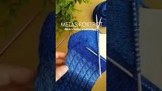 TRICOTAR CALCANHAR  - especial meias #tricotarmeias #knittingsocks