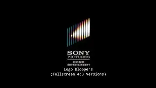 Sony Pictures Home Entertainment (2005) Logo Bloopers (Fullscreen 4:3 Versions)