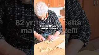 If you're a beginner, start with making this pasta shape! #pasta #sicily #freshpasta
