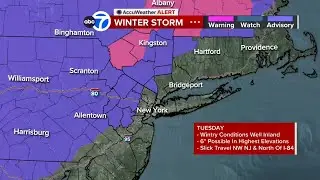 State of emergency in effect for parts of northwestern New Jersey ahead of forecasted snow
