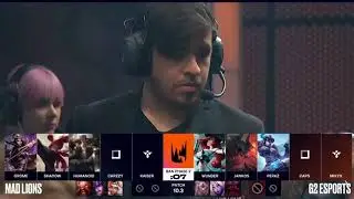 G2 Vs Mad Lions, Jankos react to Sejuani pick