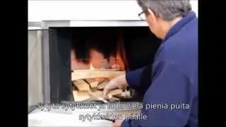 Sytyttäminen - Varaava takka, Warma-Uunit Oy