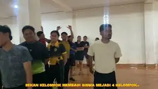 KrawLing (bola takraw x bowling) modifikasi permainan takraw