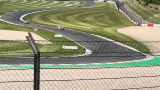 Donington Park 2025 BTCC Weekend Porsche Crash (1)