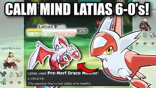 CALM MIND LATIAS 6-0's! (DEFINITELY NOT LUCKY) | Pok&eacute;mon Showdown Random Battles