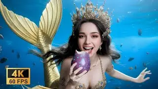 Silent Sea Mermaid Whisper | Cinematic AI Music Video 4K | Mermaid Realm