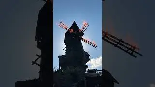 The Burning Blade Tavern in the village Darkmoor at Universal Orlando's Epic Universe - Daytime View