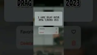 5 Game Balap Motor Drag Terbaru 2023 #shorts #gamepopuler