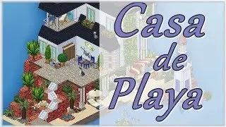 Casa de Playa (exterior) / Modern House ~ Habbo tutorial