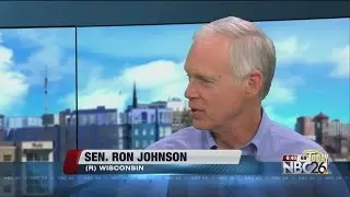 Senator Ron Johnson interview on NBC26 Today
