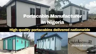 Portacabin Manufacturer In Nigeria. Portable Cabins Builder. High Quality, Long Lasting Portacabins.