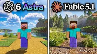 ChatGPT 6 Astra vs Claude Fable 5.1 Make Minecraft Shaders