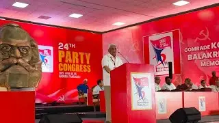 Comrade Prakash Karat's speech at the Inaugural Session of the CPI(M) 24th Party Congress