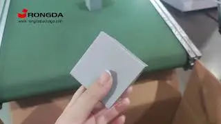 RB600B Fully automatic rigid box maker for small box 55x55x55xmm