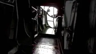 B-25 Nose gun/tunnel crawl