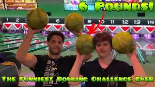 The FUNNIEST 6 Pound Bowling Challenge You&rsquo;ll Ever See!