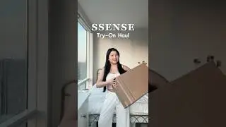 @SSENSE try on haul 📦☁️✨#fyp #unboxing #haul #shoppinghaul #outfit #springfashion #outfitinspo