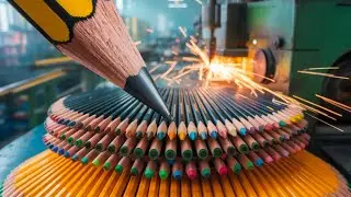পেন্সিল কিভাবে তৈরি হয়?✏️ | Pencil Making Process | Faber-Castell Factory Documentary in Bangla