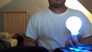 Tech - Lightbulb Pushlight & LED Blow On-Off Candle