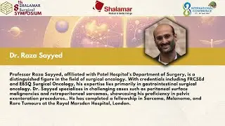 Diagnosing Sarcoma and Surgical Planning: An overview| Dr Raza Sayyed, Patel Hospital, Karachi