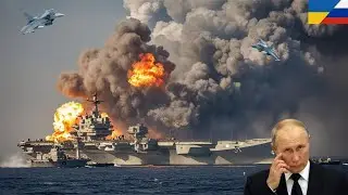 13 минут назад российский авианосец, перевозивший секретные боеприпасы, был уничтожен ракетой америк