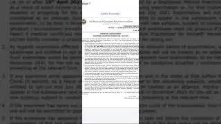 CA Exam opt-out notification