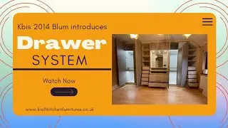 KBIS 2014 Blum Introduces a New Drawer System