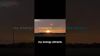 Effortlessly My Energy Attracts Like-Minded Souls Daily Affirmations for Law of Attractions✨