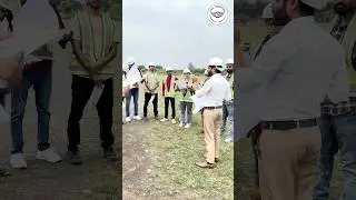 || Drawing को कैसे Read करें? Live Project On Site Practical Training || 🏗️📐👷&zwj;♂️✅ #shorts #viral