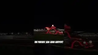 Volkswagen Xmas parade San Juan airport let&rsquo;s check it out! #sanjuan #volkswagen #parade #puertorico