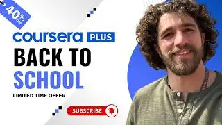 Coursera Back to School Deal 2026 | Save 40% on Coursera Plus Annual Plan